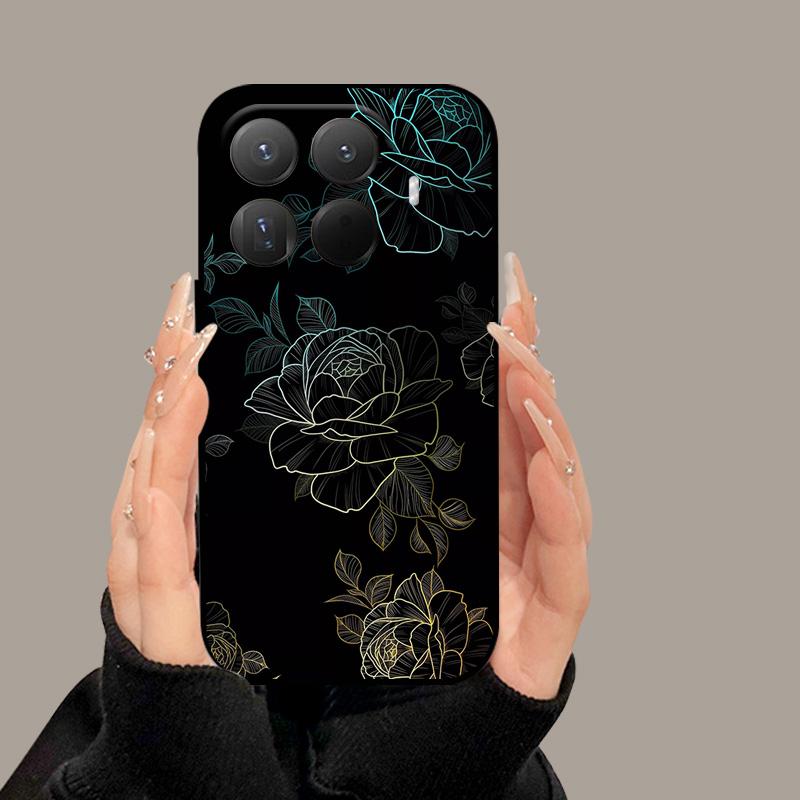 For Xiaomi 15T Pro / 15T Case Fashion Painted Soft Matte Silicone Back Cover For Xiaomi 15 T 15T Pro 5G Full Phone Shell Coque