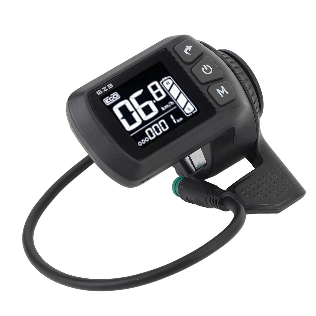 Electric Bike LCD Display 2 in 1 Water Proof 5 Pin Connector Electric Bike Display