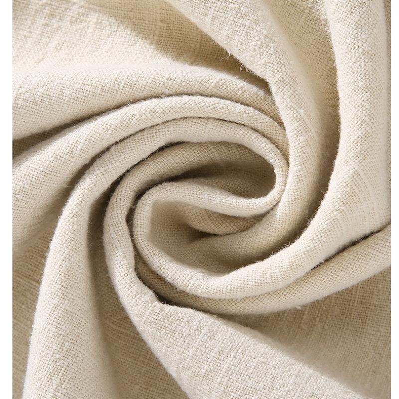 Winter Warm Shirts for Men Chinese Style Traditional Stand Collar Disc Buckle Shirts Male Thicken Casual Tops Cotton Linen Fleece Jacket