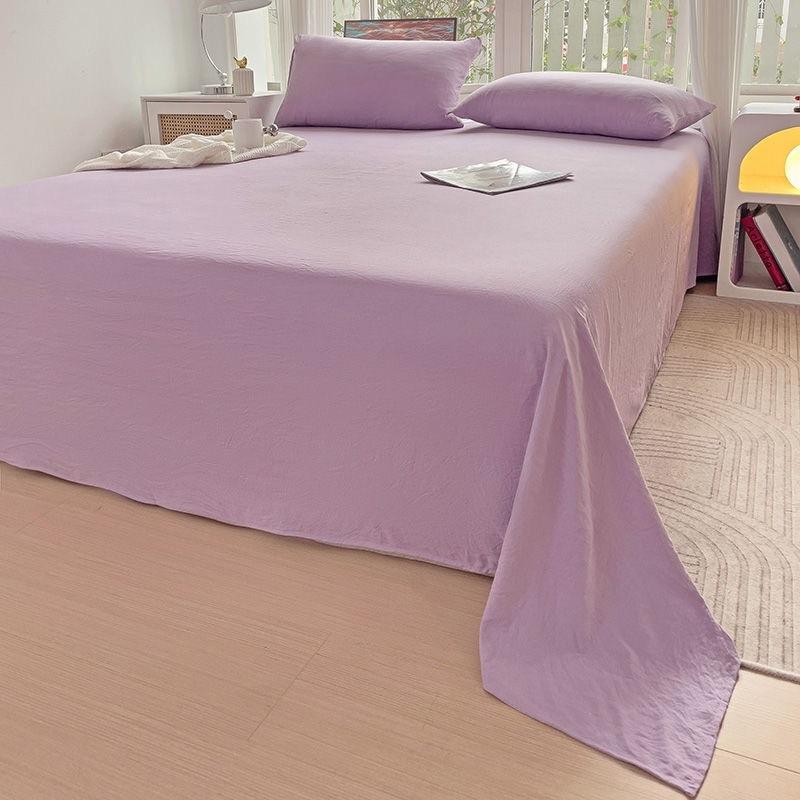 

ins ветер однотонные простыни одна штука студенческое общежитие простой утолщенный приятный к коже наволочка можно спать голым приятный к коже One pillowcase [74 * 48]