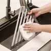 Kitchen Sink Water Filter Rack Stable Triangular Structure Strong Load-bearing Multi-purpose Foldable Sink Storage Rack