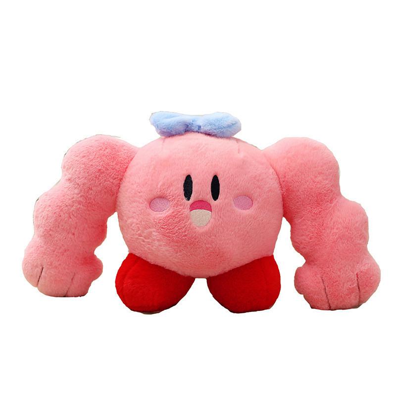 Lindo Dibujo Animado Estrella Musculosa Kirby Peluche Juguete Almohada Peluche Muñeco Animal Peluche Regalo