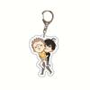 6CM Anime 19 Days Keychain Mo Guanshan Old Xian He Tian Jian Yi Manga Youth Acrylic Pendant Figure Key Chain For Children Gifts