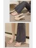 Women's High Heel Sandals: 2024 Summer Crystal Design – Lightweight, Transparent for Outdoor Wear