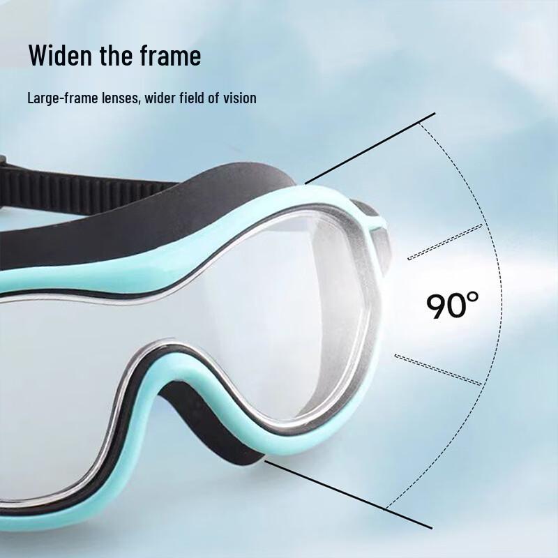MDNG Large Frame Anti-Fog Swimming & Diving Goggles