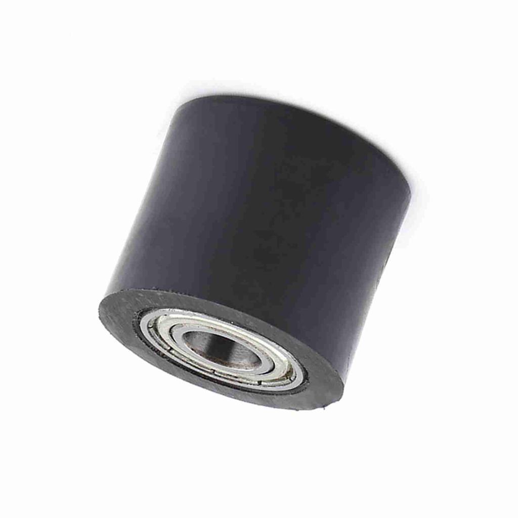 10mm Drive Chain Pulley Roller Slider Tensioner Wheel Guide For Street Bike Motorcycle Black