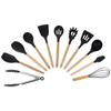 Kitchen Utensils Kitchen Utensil Set Silicone Teflon Wooden Accessories