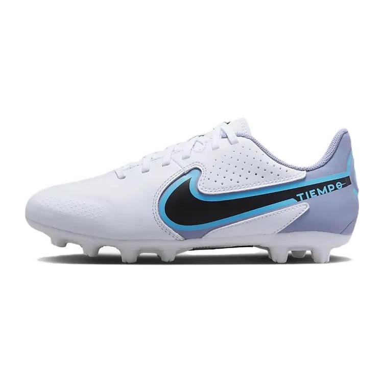 (GS) Nike Tiempo Legend 9 Academy HG White Black Kids DB0445-146 EU 32