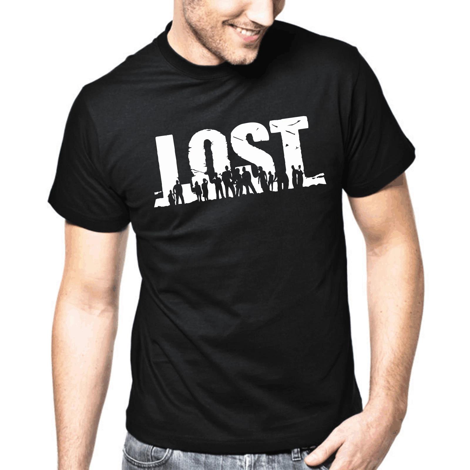 Men s and Women s T-shirts Lost M