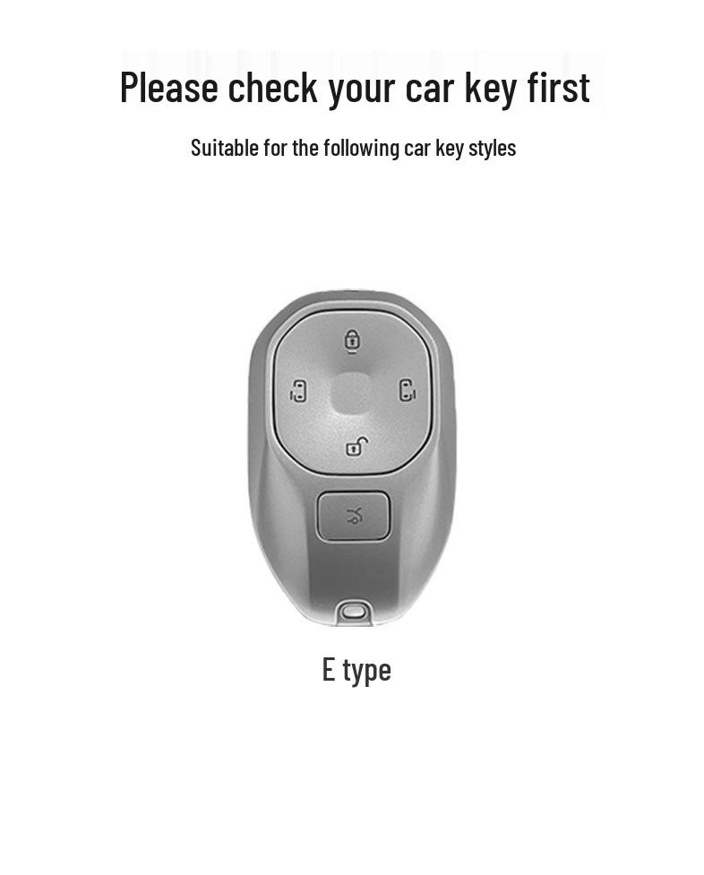 GAC Trumpchi Key Case Genuine Leather for E8, E9 Shadow, S9/S7, ES9 with Buckle