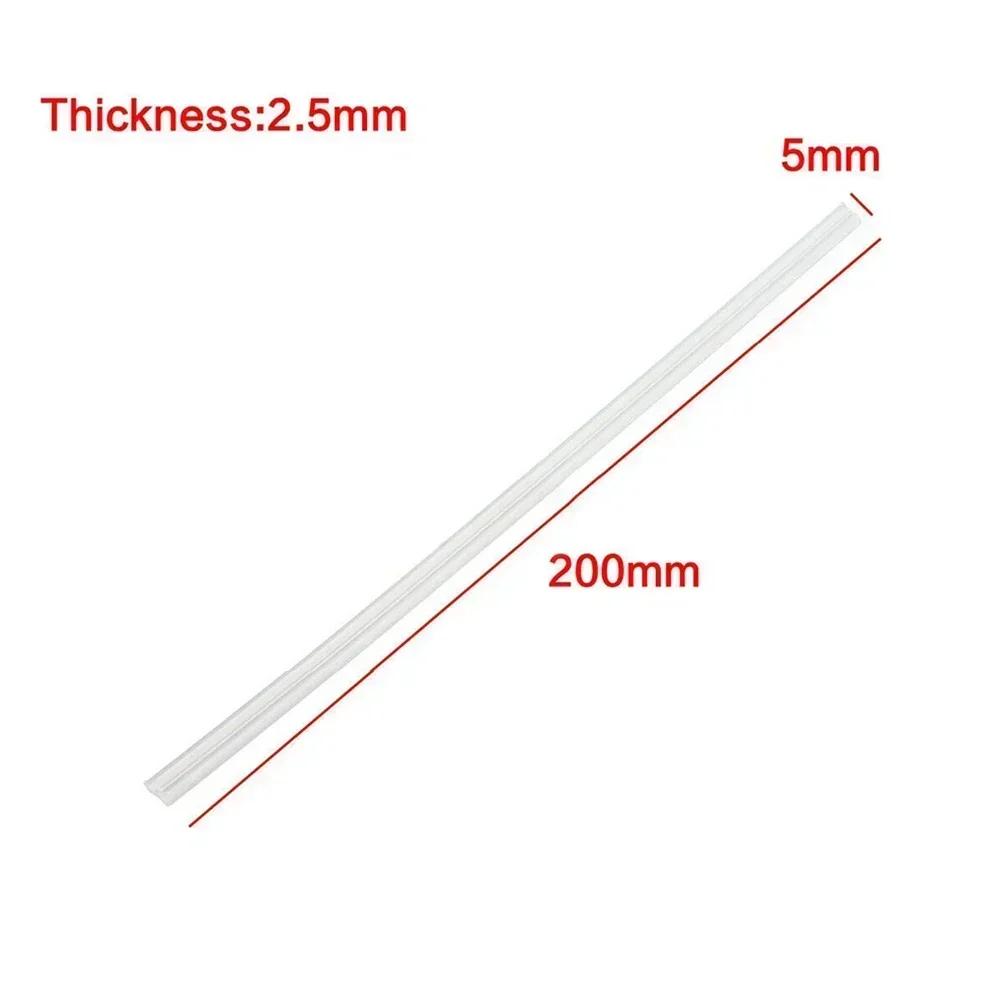 10er Set Kunststoff-Schweißstäbe 20 cm PP/PE/PVC/ABS Polypropylen Schweißstäbe Autostoßstangen Reparaturwerkzeuge Für Kunststoffschweißer