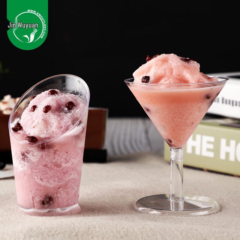 Disposable Plastic Dessert Cups & Dishes