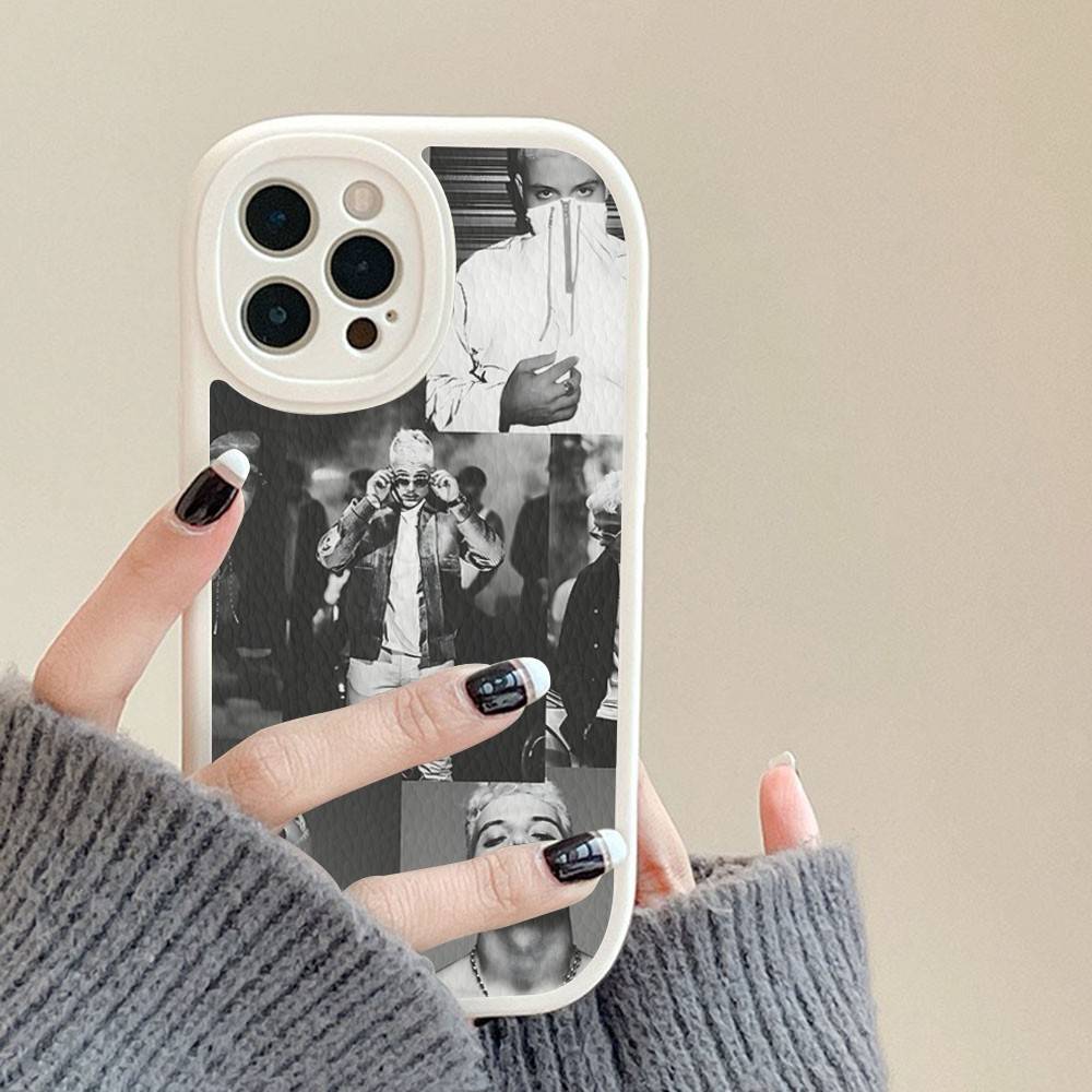 

Rapper PLK Chambre 140 Phone Case Leather For IPhone 16 15 14 13 12 11 Pro Max Plus Matte Cover iPhone 16pro max