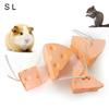 Pet Rabbit Hamster Cheese Shape Teeth Grinding Mineral Calcium Molar Stone Toy