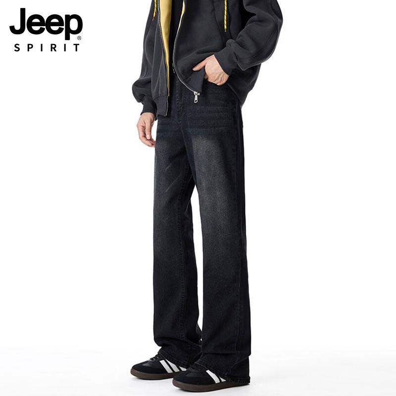 JEEP SPIRIT Men s Stretch Flare Jeans L