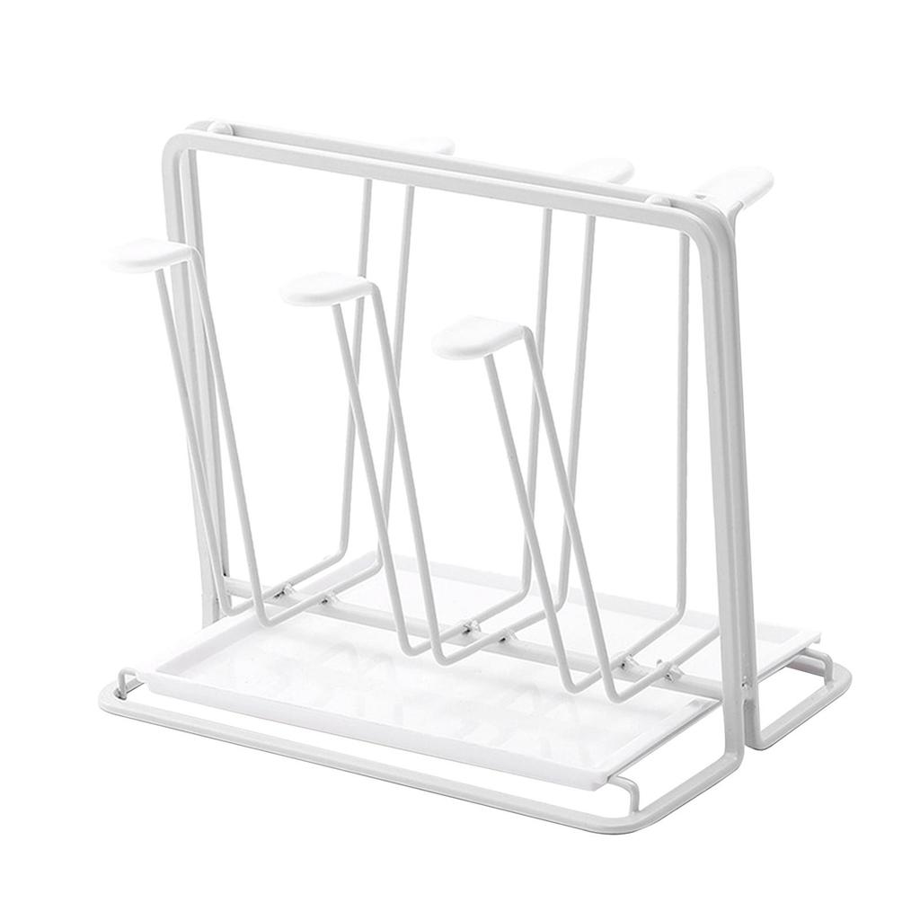 Luxury Cup Mug Drying Rack Holder Drainer Display Hook Metal Cup