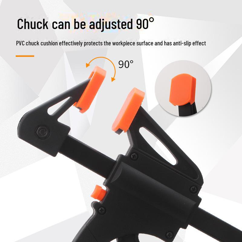 Adjustable Universal Woodworking G Clamp - Fast Grip for Wood Board Fixing