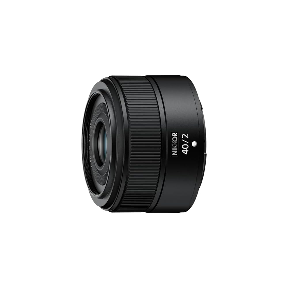 

Nikon NIKKOR Z 40mm f/2 prime lens, Z mount, full-frame compatible, black