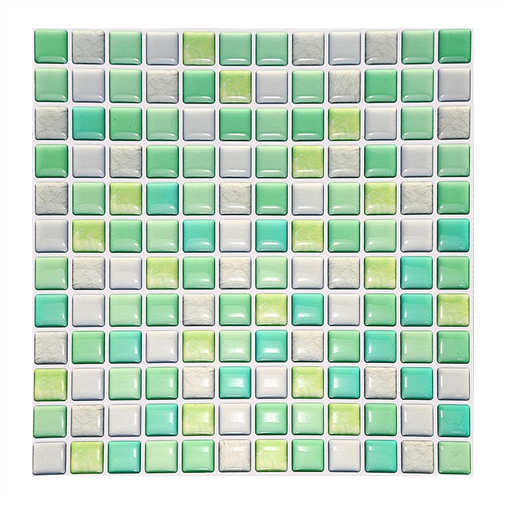 Samoprzylepna Naklejka Ścienna 3D z Płytek DIY Kuchnia Łazienka Dekoracja Domu Tapeta #yjc0020