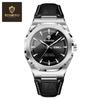 Binbang Men's Luminous Waterproof Quartz Watch with Calendar - Trendy Korean Style