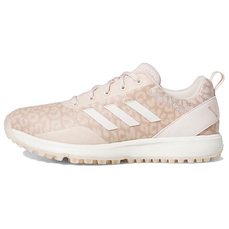 Adidas S2G SL 23 Shock Absorbing Slip Resistant Durable Low Top Golf Shoes Women Golf Shoes Pink White GV9429