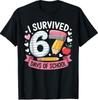 I Survived 67 Days Of School Six Seven 6 7 Teacher 67 Days T-Shirt