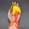 All Weather Soft Lures Baits For Catches And Release Fishing Realistic Appearance With Quality Furry Resin Construction