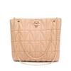 Casual chain bag  personalized new niche design solid color shoulder messenger bag premium texture bucket bag women
