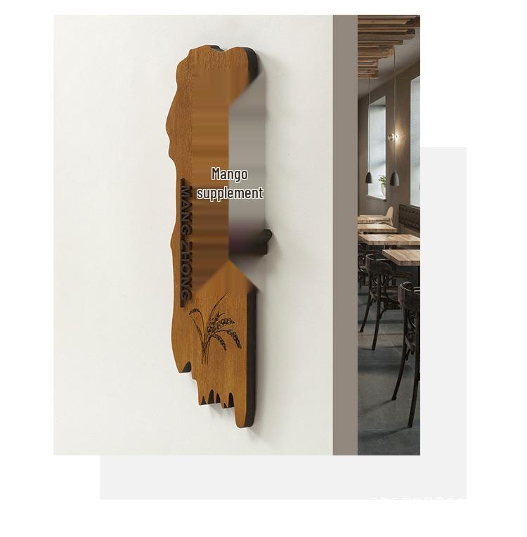 Individuelle chinesische Hängeschild aus Massivholz für Hotels, B&Bs, Teehäuser und Restaurants