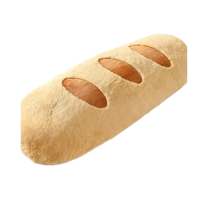 New Fashion Bread Baguette Pillow Sleeping Bedside Pillow Comfortable Soft Long Pillow