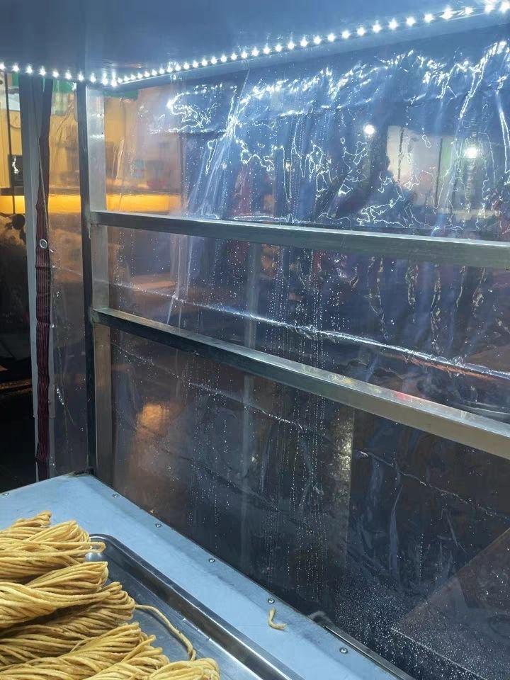 Wind, Rain & Cold-Proof Transparent Courtyard Enclosure Cloth with Edging & Eyelets - Greenhouse Window Seal for Balcony