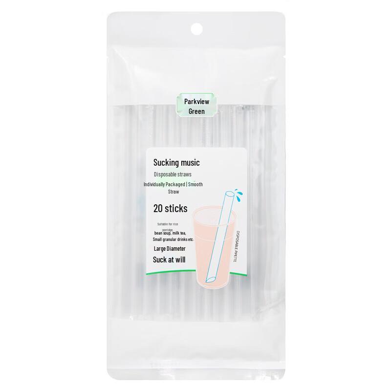 

Food-Grade PP Disposable Large Straws