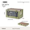 Pin Huan Outdoor Folding Storage Box with Wood Lid