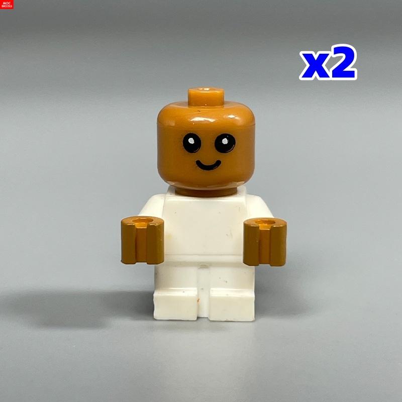 MOC Bausteine Baby Kinderwagen Kinderwagen Flaschenhalter Bildungsbausteine Kinder Mädchen Spielzeug Geschenk