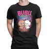Bubu and Dudu Retro T Shirt for Men Pure Cotton Awesome TShirts Round Neck  Tee Shirt Short Sleeve Clothes Gift Idea