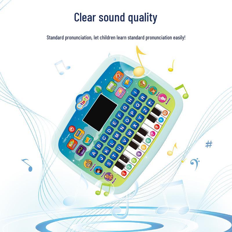 Cross-Border Multifunctional English Learning Machine for Children - Large Educational Toy for Early Education and Reading Skills.
