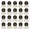 20 Pcs Lamp Holder Fluorescent Tube Base Light Fixture Household Lamp Bases Lighting Accessories Lamps Bracket Lamp Socket