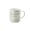 [luzerne] Drizzle Weiße Tasse 240ml Tasse