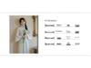 Zen Style Women's New Chinese National Set: Wide Sleeves Top & Lace Skirt.