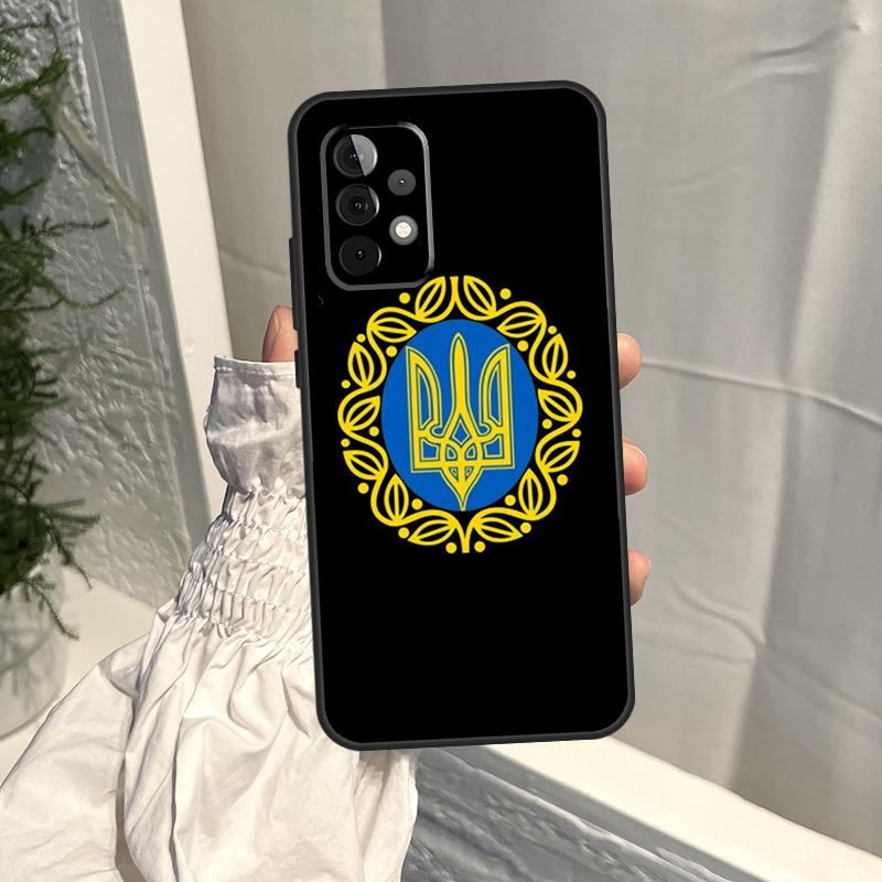 Ukrainian Flag Case For Samsung Galaxy A35 A55 A15 A34 A54 A14 A56 A52 A53 A16 A26 A36 A32 A12 A33 A13 A17