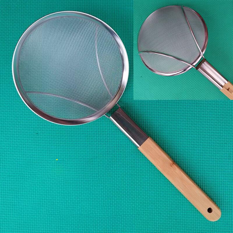 

NAVCON Stainless Steel Fine Mesh Skimmer with Wooden Handle