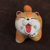 Yixing Zisha Fortune Face Washing Little Cat Tea Pet Handmade Tea Games Tea Figurine Play Toys Tea Statue Ornaments Gift Craft