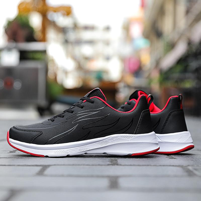 

Spring and autumn shoes leather surface sports shoes waterproof and non-slip running shoes casual shoes travel shoes 45