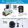 Asahi Denki Kasei Handheld Speaker That Also Lets You Hear TV Sound (ANS-302BK)