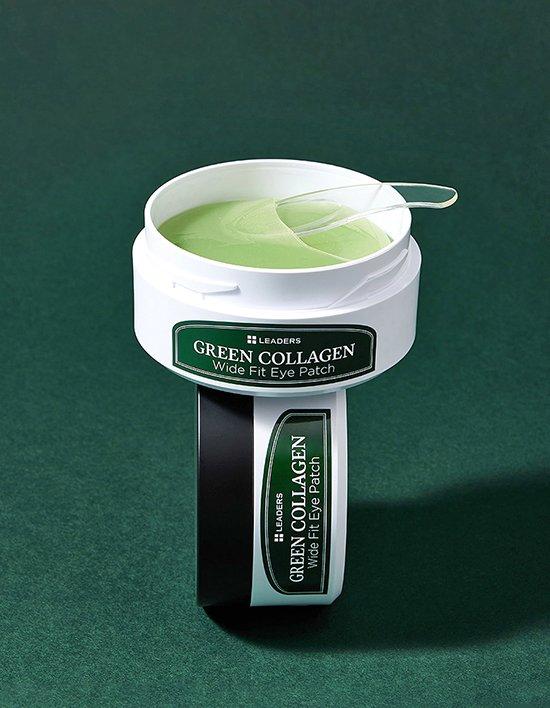 Leaders Green Collagen WideFit Eye Patches (60patches)