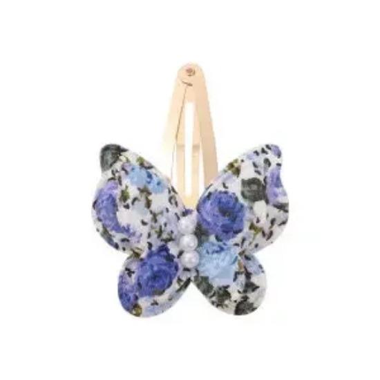 40 Style Butterfly Hair Clips Print Alloy Hairpin Simulated Pearl Bow Hair Clip Kids Hairbangs Diy Korean Accessories