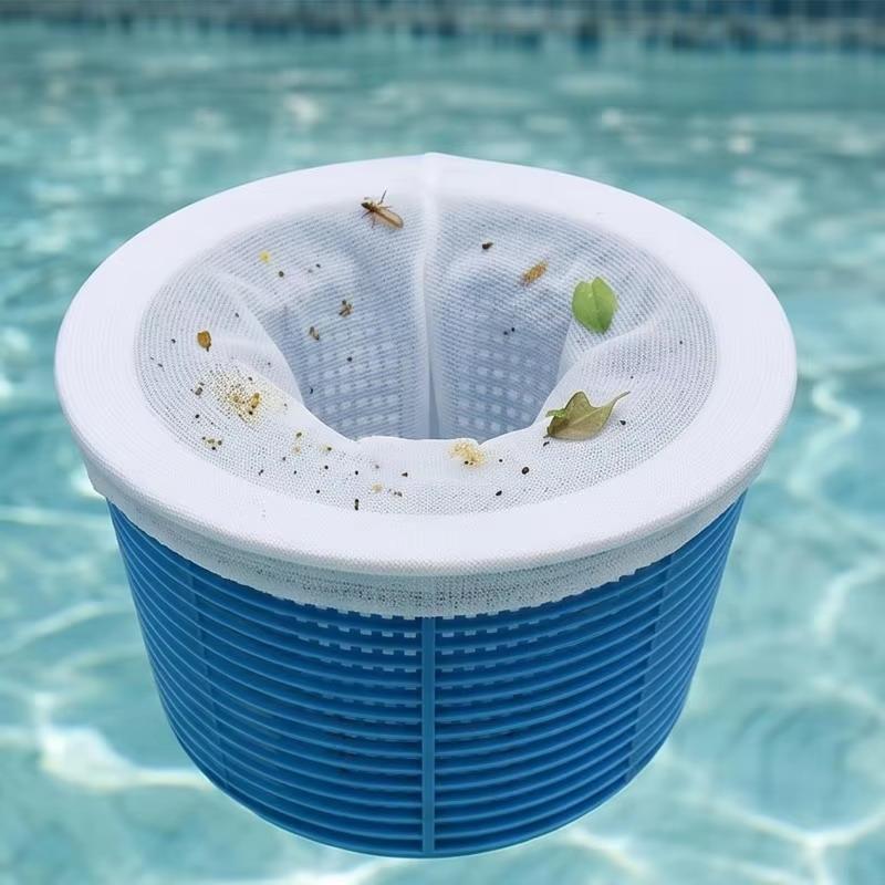 10/5Pcs Swimming Pool Skimmer Socks Reusable Durable Mesh Filter Effective Leaf Garbage Catcher for Pool Spa Combo Use