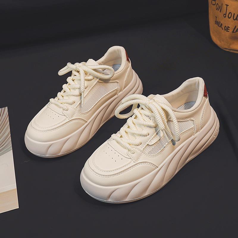 Summer little white shoes new in female students heightening sports board shoes casual shoes breathable