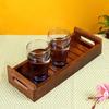 Rosewood Sheesham Wood Handmade Handcrafted Wooden Serving Tray