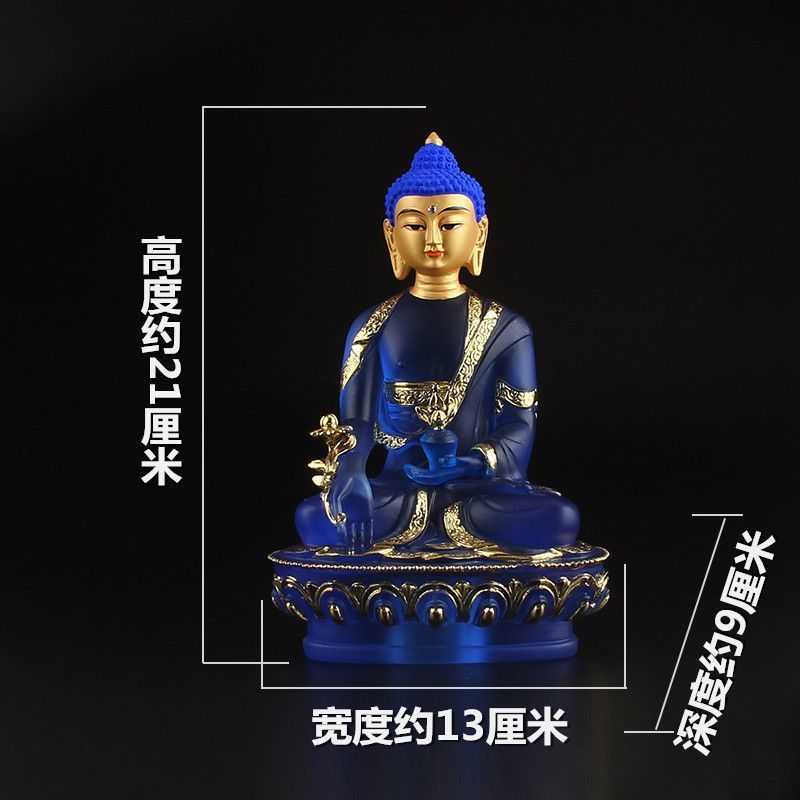 Shakyamuni Buddha, Amitabha Buddha, Medicine Buddha, small Buddha statues, Tibetan Five-Direction Buddha statues